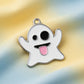 Emoji Silly Ghost ID Tag