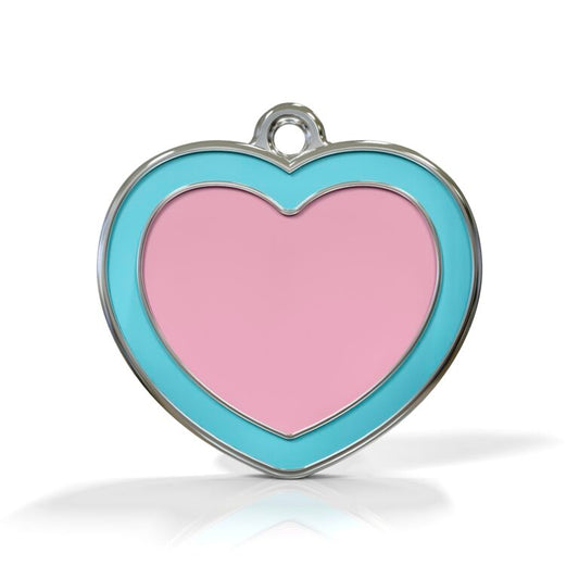 Heart Bubblepop ID Tag