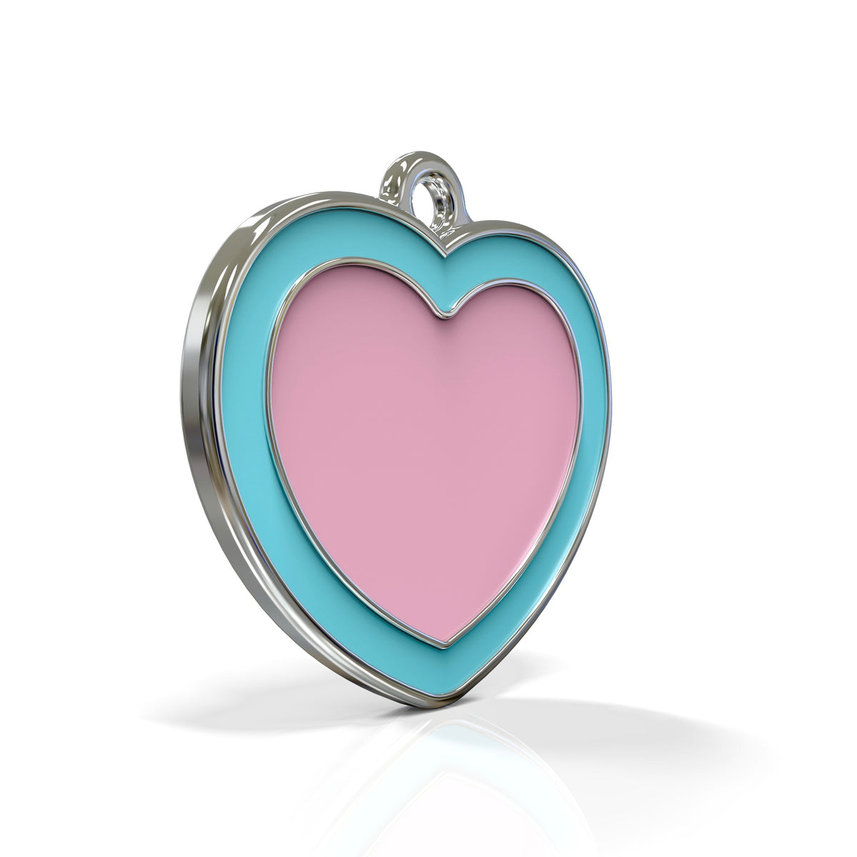 Heart Bubblepop ID Tag