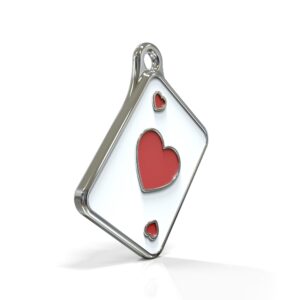 Vegas Hearts ID Tag