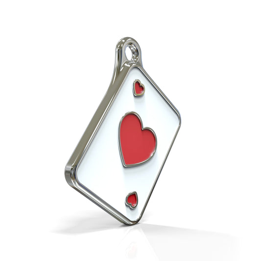 Vegas Hearts ID Tag