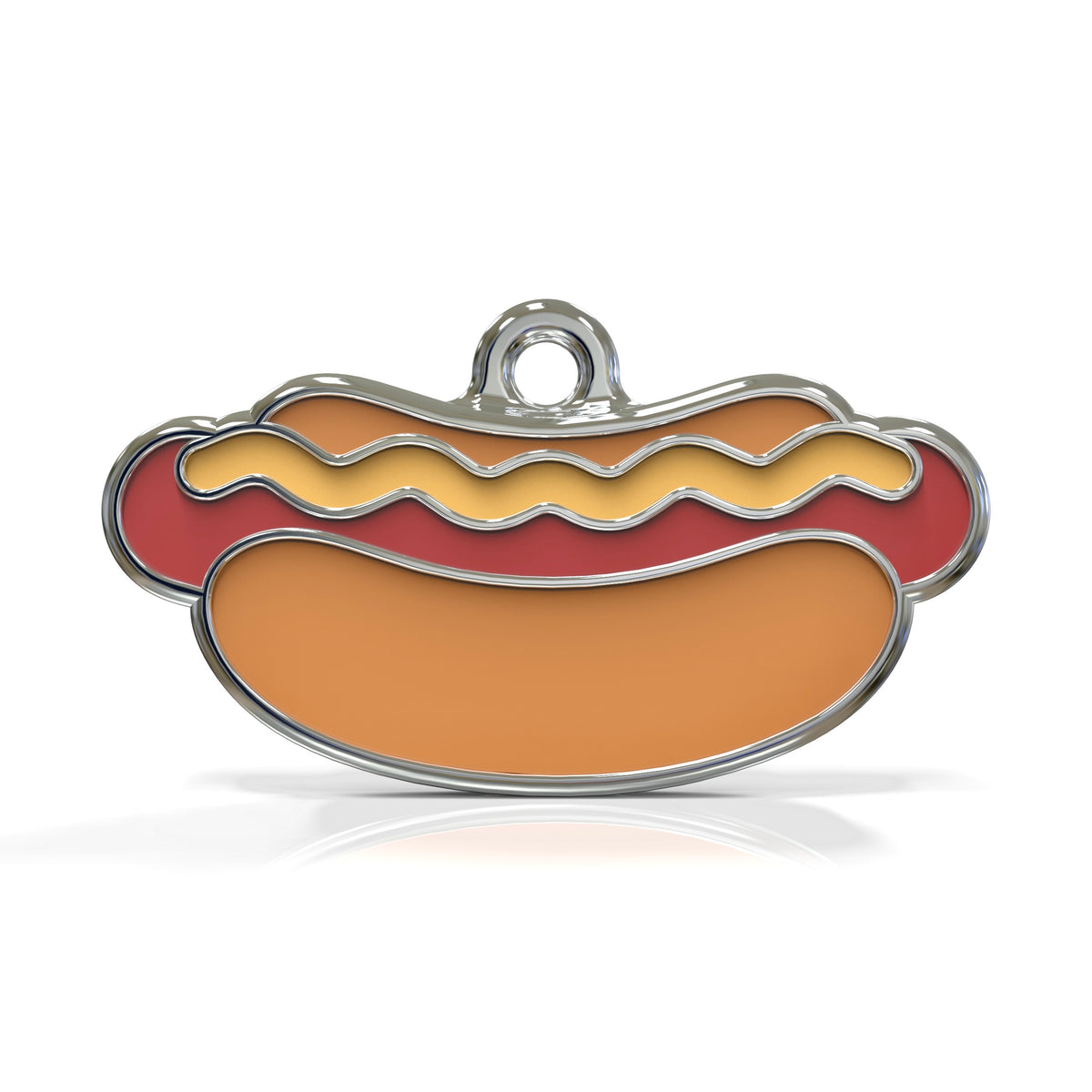 Hot Dog ID Tag