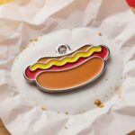 Hot Dog ID Tag