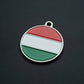 Flag Hungary ID Tag