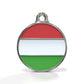 Flag Hungary ID Tag Medium