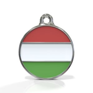 Flag Hungary ID Tag Medium