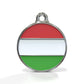 Flag Hungary ID Tag