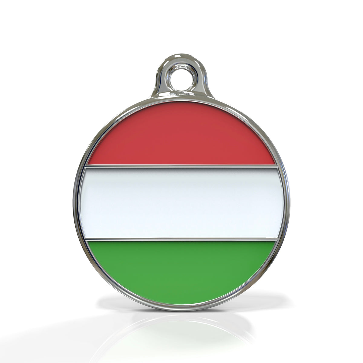 Flag Hungary ID Tag
