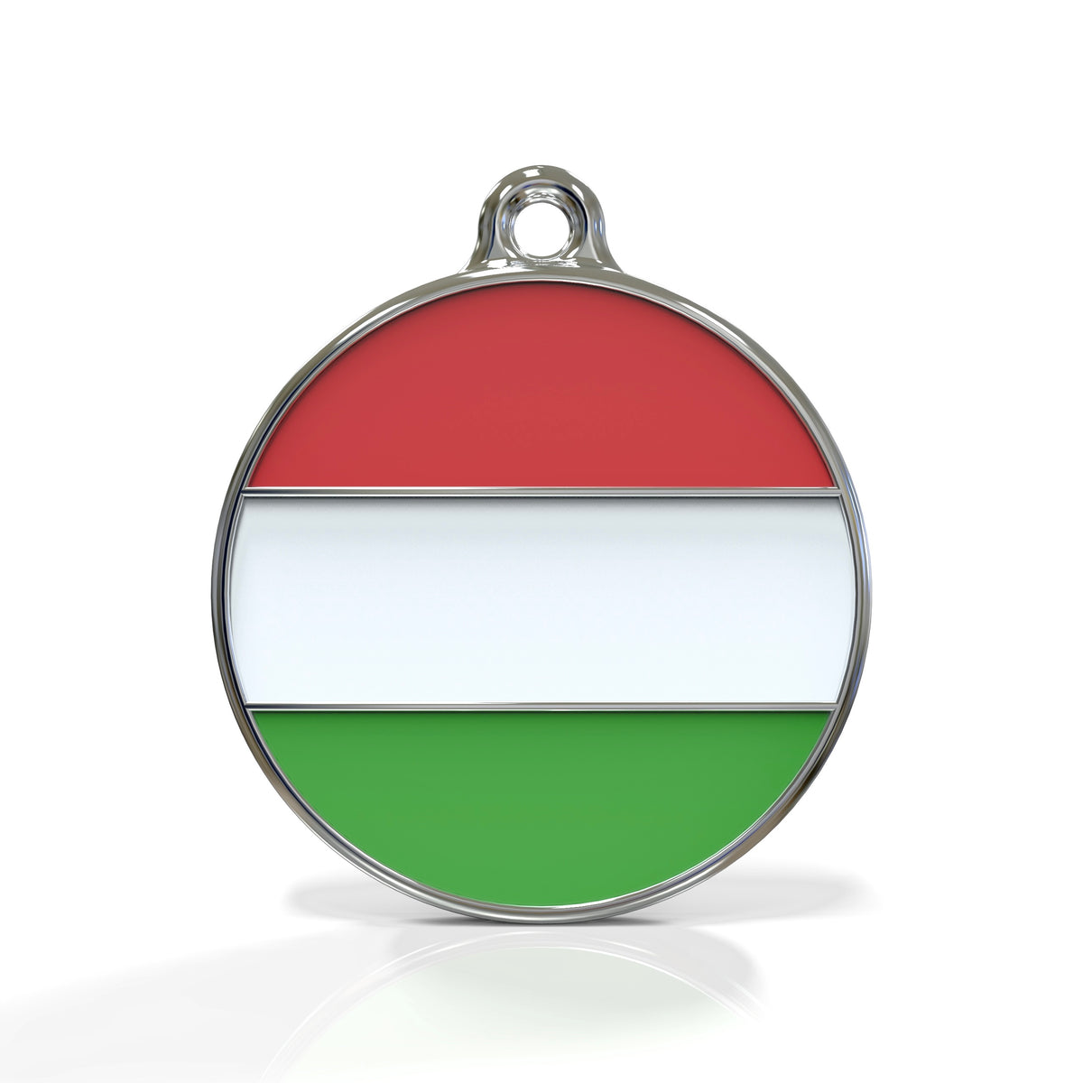 Flag Hungary ID Tag Medium