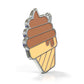 Chocolate Ice Cream ID Tag