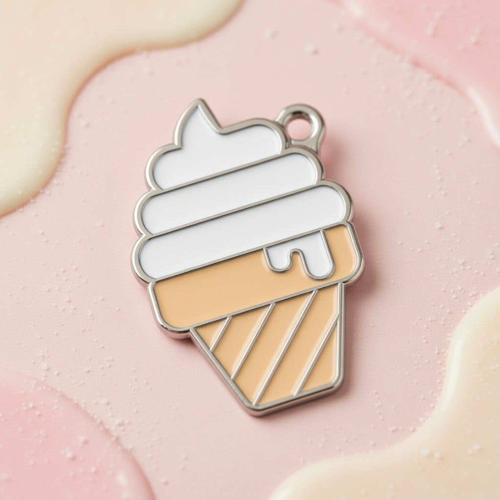 Vanilla Ice Cream ID Tag