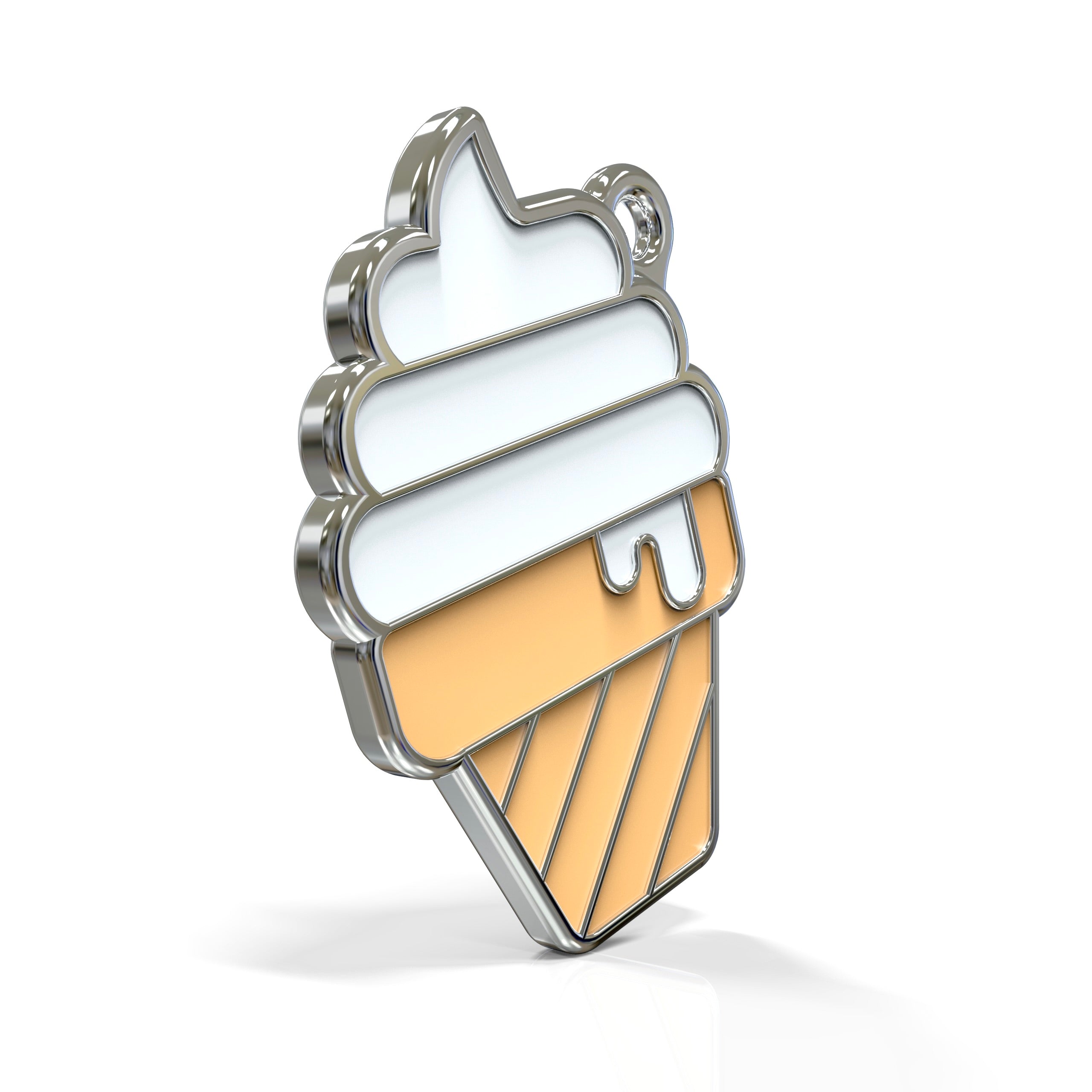 Vanilla Ice Cream ID Tag