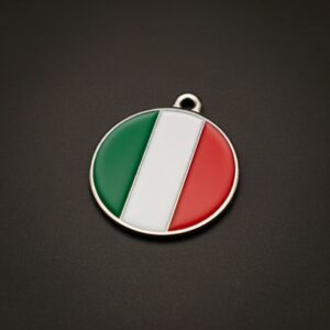 Flag Italy ID Tag Medium