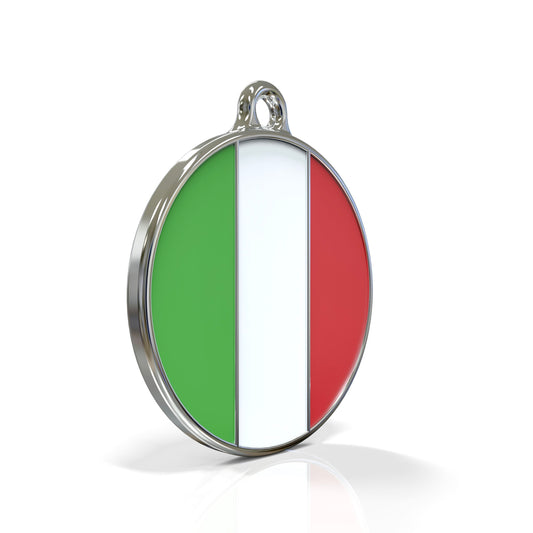 Flag Italy ID Tag Medium