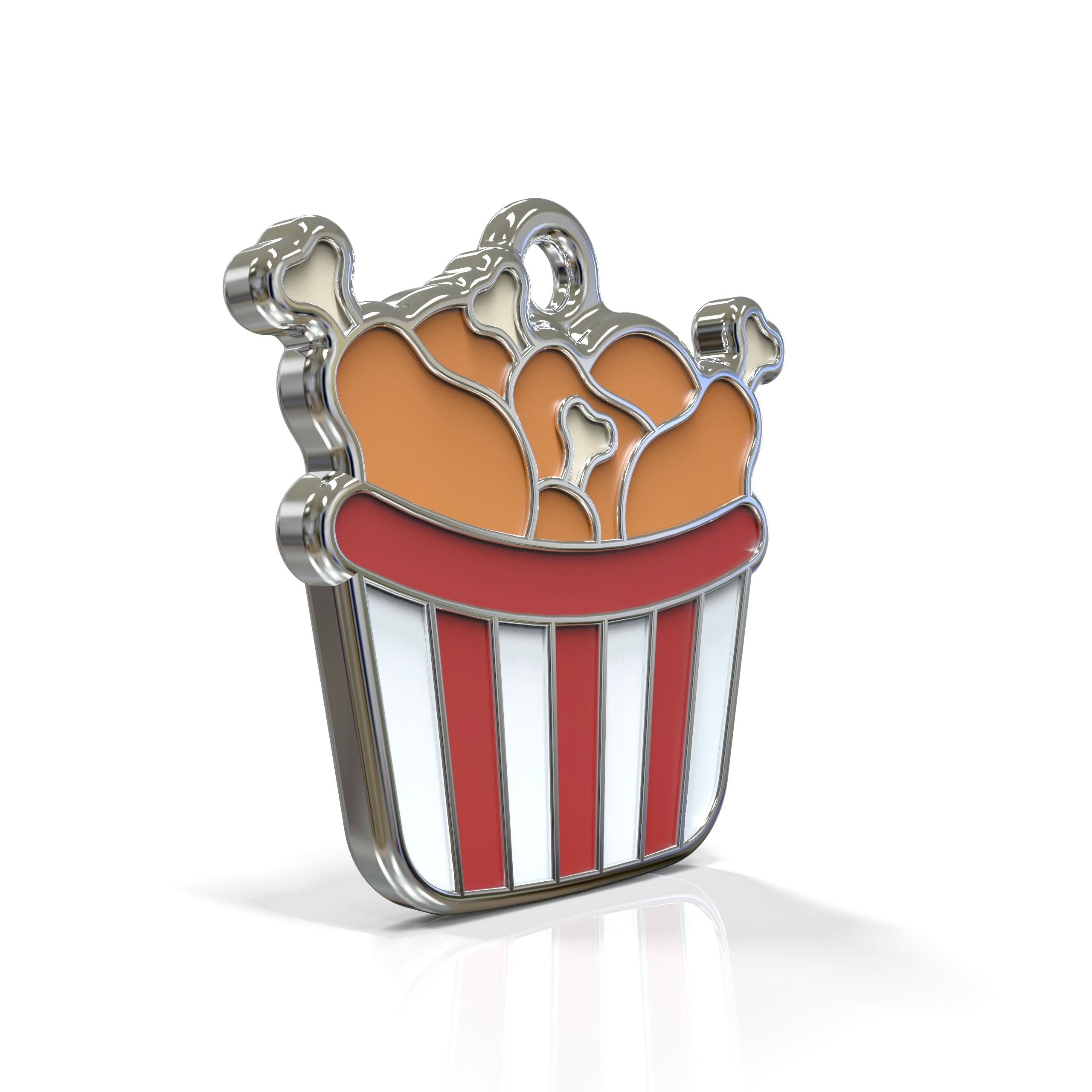 Fried Chicken ID Tag