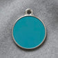 Solid Round Blue ID Tag