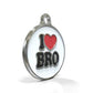 I Love Bro ID tag