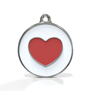 I Love ID Tag