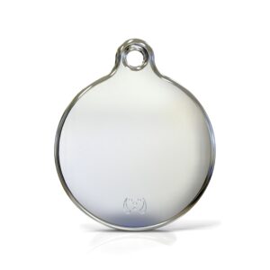 I Love Mom ID tag