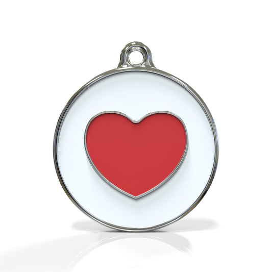 I Love ID Tag