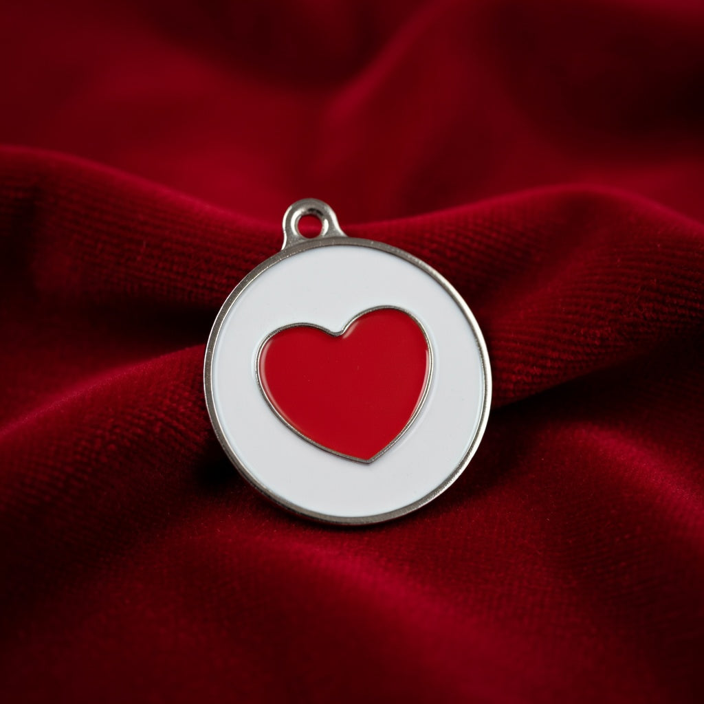 I Love ID Tag