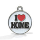 I Love Home ID tag