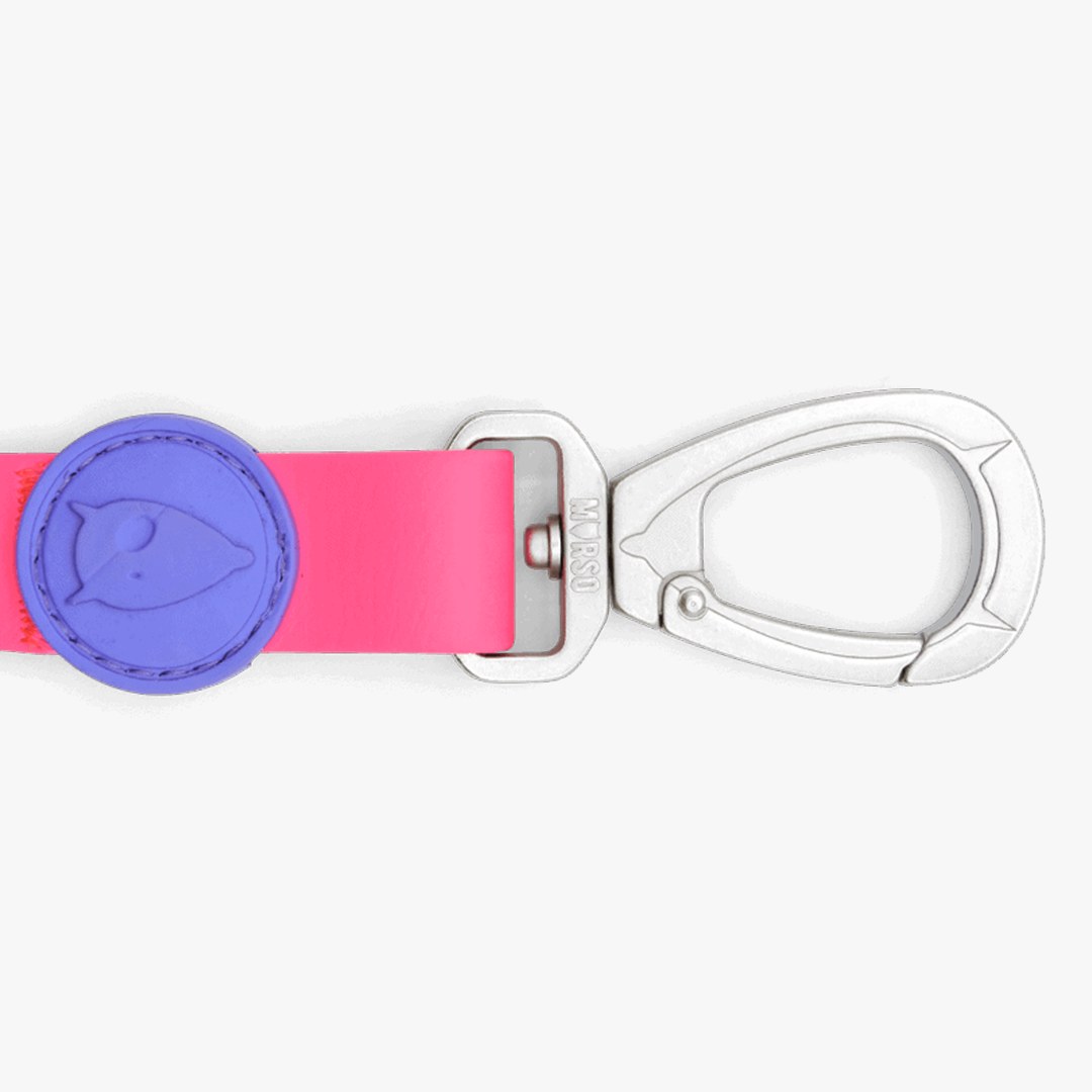 Passion Pink Waterproof Dog Lead