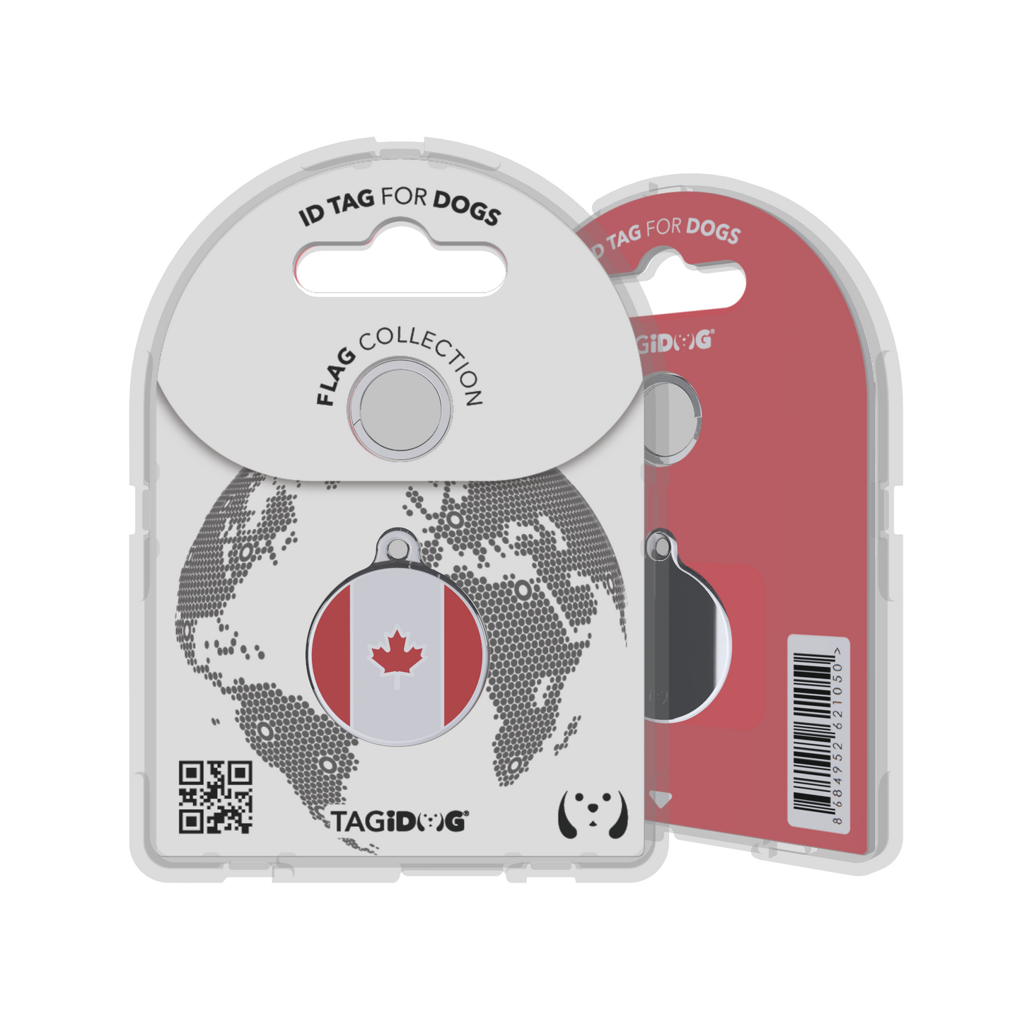 Flag Canada ID Tag