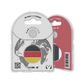 Flag Germany ID Tag Medium