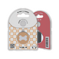 Icon Bone Orange ID Tag Medium