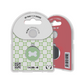 Icon Bone Green ID Tag