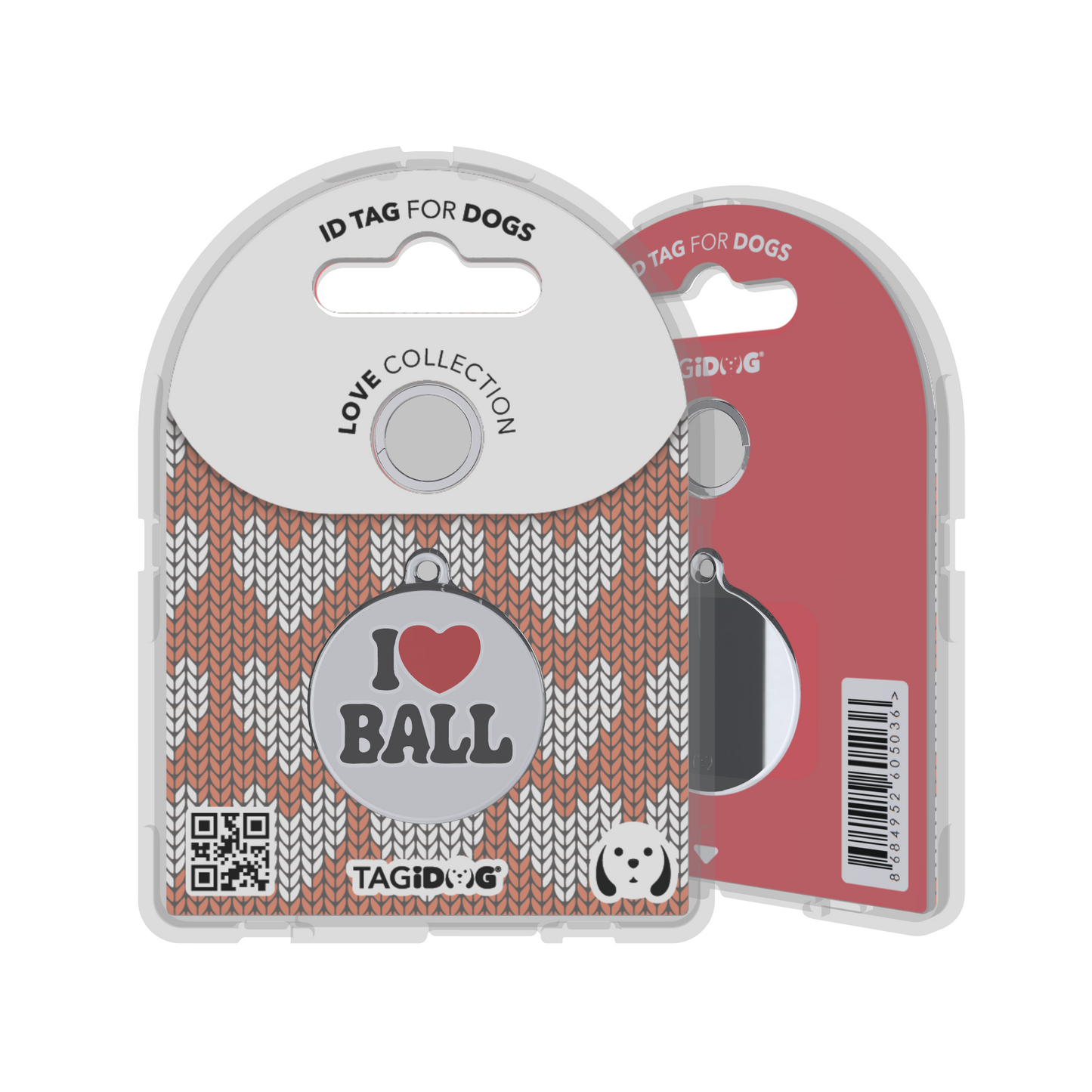 Love Ball ID tag