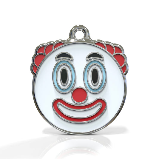Emoji Clown ID Tag