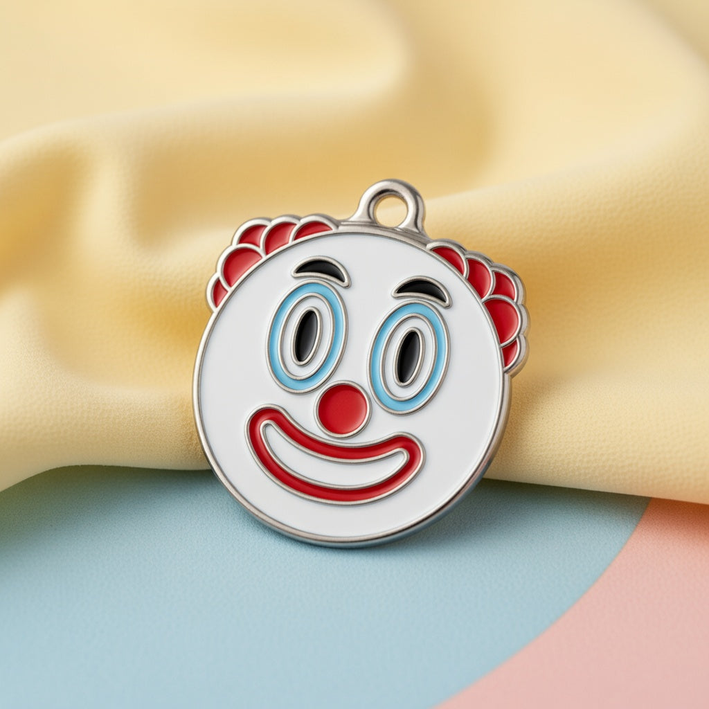 Emoji Clown ID Tag