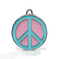 Peace Bubblepop ID Tag