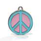 Peace Bubblepop ID Tag
