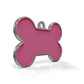 Solid Bone Pink  ID Tag Medium