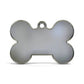 Solid Bone Pink ID Tag Small