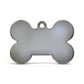 Solid Bone Pink  ID Tag Medium