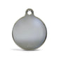 Solid Round Pink ID Tag