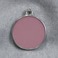 Solid Round Pink ID Tag