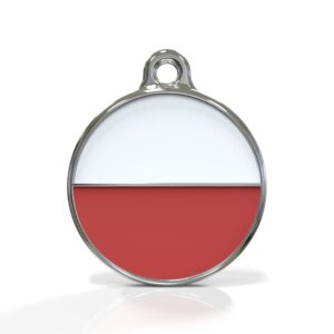 Flag Poland ID Tag