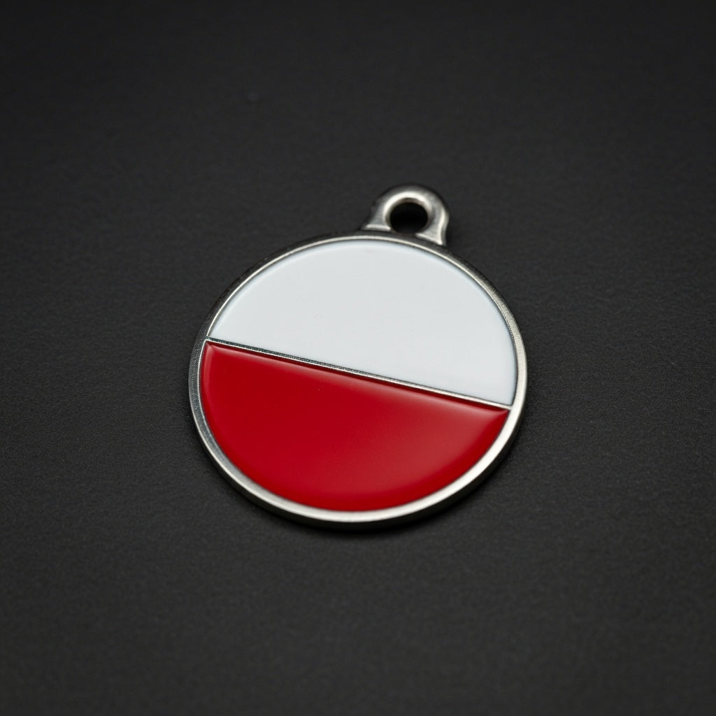 Flag Poland ID Tag