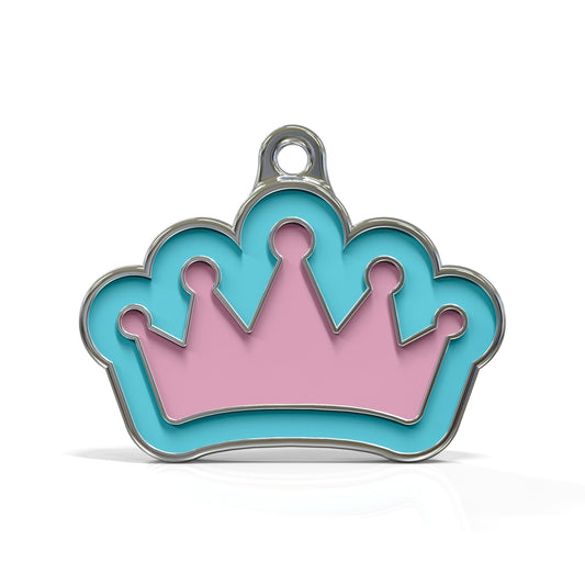 Vivid Queen Pink ID Tag