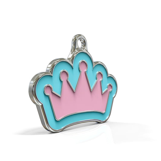 Vivid Queen Pink ID Tag