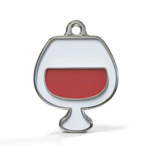 Red Wine ID Tag