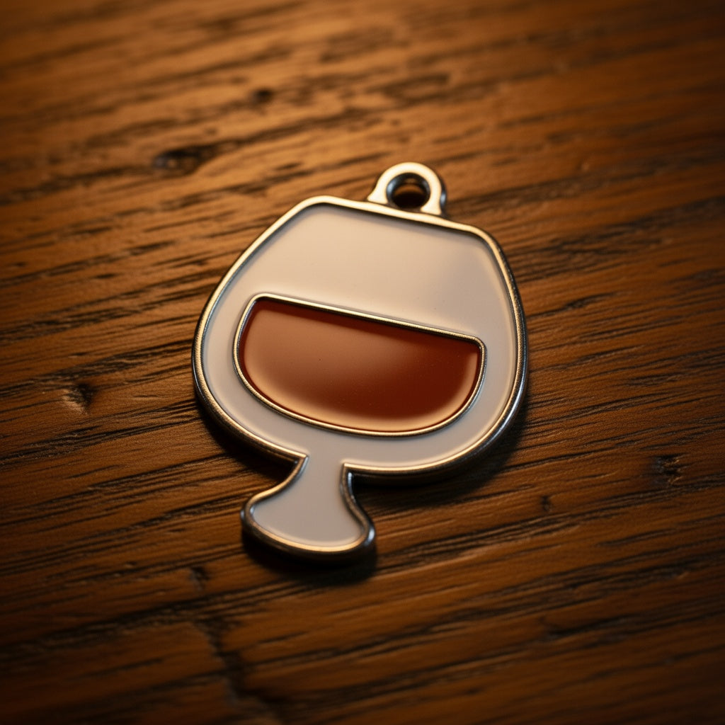 Red Wine ID Tag