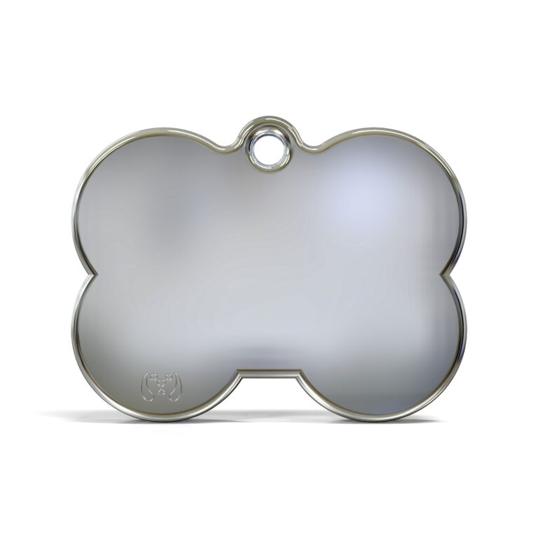 Bone Spark Black ID Tag
