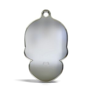 Skull Spark Red ID Tag