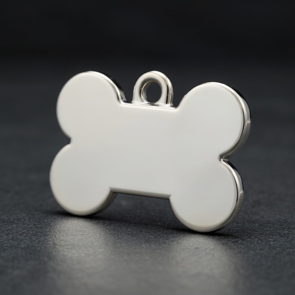 Classic Bone ID Tag Small